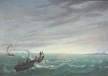 Giovanni Battista DellAcqua (1788-1868) - Mare in Tempesta