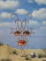 Rene Magritte (after) - Sheherazade, 1950 - Surrealism Print