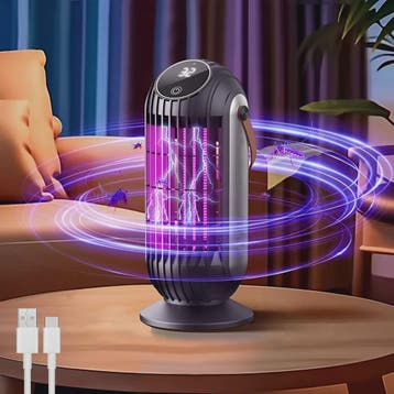 Oplaadbare Muggenlamp 4000mAh - 2-in-1 Insectendoder & Nacht, Caravans en Kamperen, Kampeeraccessoires, Verzenden, Nieuw