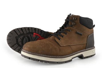 Rieker Veterboots in maat 44 Bruin, Kleding | Heren, Schoenen, Bruin, Verzenden, Boots, Zo goed als nieuw
