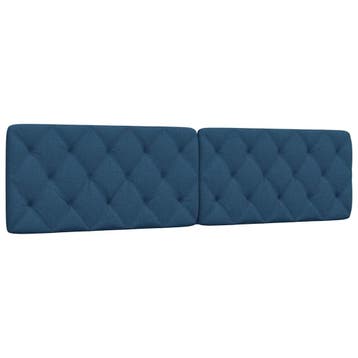 Bedkussen 200cm blauw | retourdeal 63% korting, Blauw, Tweepersoons, Ophalen of Verzenden, Zo goed als nieuw