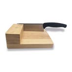 Kaassnijder | Houten Plank | RVS Mes | 290x190x60(h)mm Vin, Zakelijke goederen, Horeca | Keukenapparatuur, Verzenden, Nieuw in verpakking