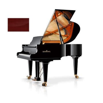 Schimmel Konzert K175 T MP messing vleugel, Muziek en Instrumenten, Piano's, Nieuw, Bruin, Vleugel