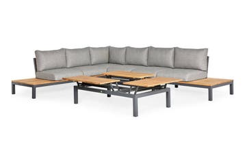 Suns Memphis loungeset 6-zits light anthracite - Sunproof, Ophalen of Verzenden, Nieuw