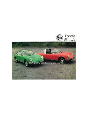 1970 PORSCHE 911 BROCHURE ENGELS, Nieuw, Porsche, Author