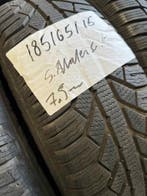 2 x Semperit Master Grip 2 185-65-15 Winterbanden 7,5mm, Gebruikt, 15 inch, Band(en), Personenwagen