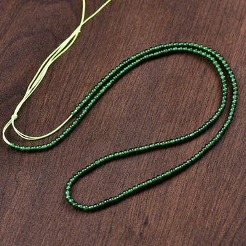 ALGT gecertificeerde onbehandelde jadeit jade kralenketting