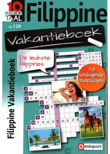 10 voor taal Filippine vakantieboek - 128 2025, Verzenden, Nieuw, Sport en Vrije tijd