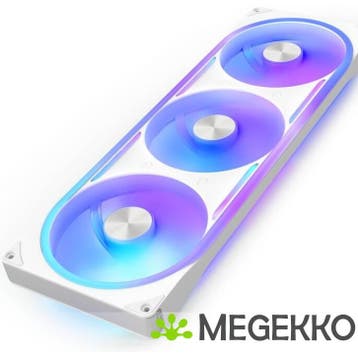 NZXT F420U Ultra RGB Fan - White, Computers en Software, Computerkoelers, Verzenden, Nieuw
