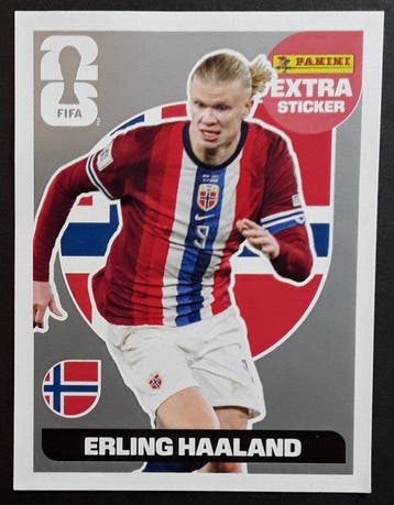 2026 Panini USA 2026 World Cup Erling Haaland Extra, Verzamelen, Nieuw