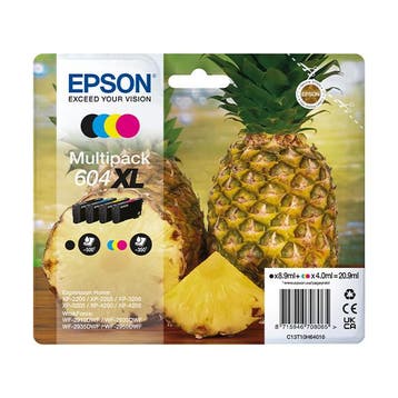 Epson 604XL (T10H6) multipack Inktcartridge (origineel), Verzenden, Nieuw, Cartridge, Epson