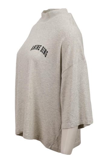 Anine Bing T-shirt in maat M Grijs, Kleding | Dames, Anine Bing, Verzenden, Gedragen, Grijs
