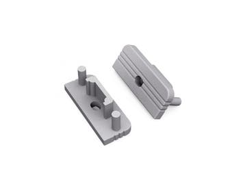 END CAP MET KABELOPENING | SURFACE | 10MM | 20 STUKS, Huis en Inrichting, Nieuw