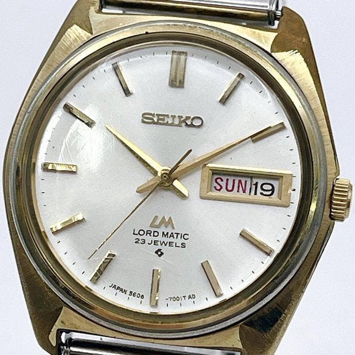 Seiko - Lord Matic - Zonder minimumprijs - 5606-7000 - Heren, Sieraden, Tassen en Uiterlijk, Horloges | Antiek