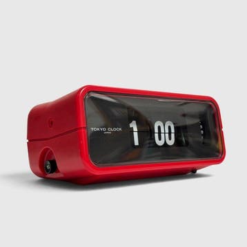 Flip klok - Tokyo Clock – 24-Hour Space Age Flip Alarm Clock