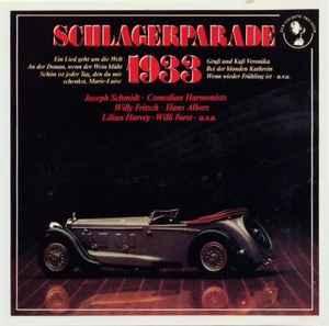 cd - Various - Schlagerparade 1933, Verzenden, Zo goed als nieuw