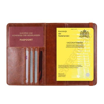 Vaccinatiepaspoort Hoesje / 11,7 x 16,5 cm Mapje voor he...