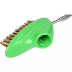 Benson Ovale voegenstaalborstel kunststof - Past op schro..., Ophalen of Verzenden, Nieuw, Bezem