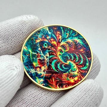 Mexico. 1 Onza 2024 Libertad “Fractal Destiny” – 1 oz Silver, Postzegels en Munten, Munten | Europa | Niet-Euromunten