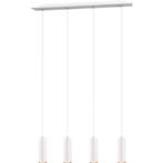 LED Hanglamp Trion Mary - Witte LED Hanglamp met 4 GU10 lich, Ophalen of Verzenden, Nieuw