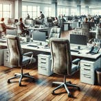 Bureaustoelen professioneel reinigen – Hygiënisch - fris, Schoonmaken bedrijfsruimte