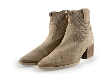 Freeflex Enkellaarzen in maat 39 Beige, Kleding | Dames, Schoenen, Verzenden, Beige, Lage of Enkellaarzen, Zo goed als nieuw