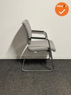 Rohde & Grahl - Vergaderstoel - grijze stoffering, Vergader- of Presentatieruimte, Ophalen of Verzenden, Gebruikt, Stoel