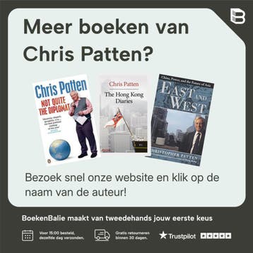 East And West - Chris Patten 9780333747872, Verzenden, Gelezen, Chris Patten