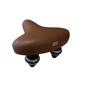 Selle Royal zadel Bruin met hangveren (partij), Verzenden, Nieuw, Selle