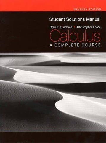 Student Solutions Manual for Calculus: A Complete Course, Verzenden, Gelezen, Adams Robert.