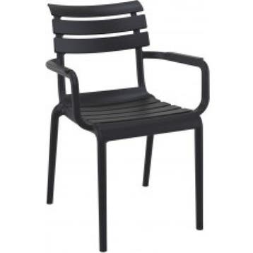 (MDK-107206) Siesta Paris stoel kleur zwart, Ophalen of Verzenden, Nieuw, Zwart