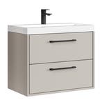 Badkamermeubel Florence 60cm Beige Badmeubel met wastafel, Huis en Inrichting, Badkamer | Badkamermeubels, Verzenden, Nieuw, Wastafelkast