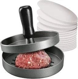 Hamburger pers Burgerpress Zwart, Ophalen of Verzenden, Nieuw