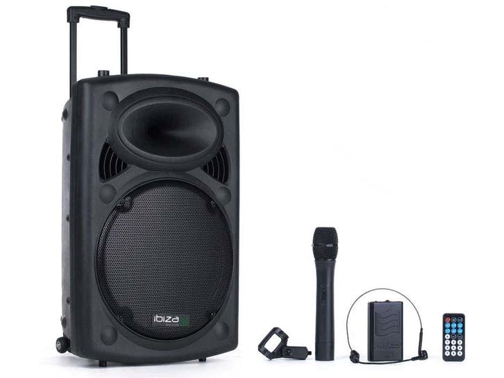 IbizaSound PORT15VHF-BT Mobiele Luidspreker Box 800W, Audio, Tv en Foto, Luidsprekers, Overige typen, Nieuw, Overige merken, Verzenden