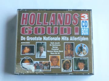 Hollands Goud! - De Grootste Nationale Hits Allertijden (3 C, Cd's en Dvd's, Cd's | Nederlandstalig, Ophalen of Verzenden, Zo goed als nieuw