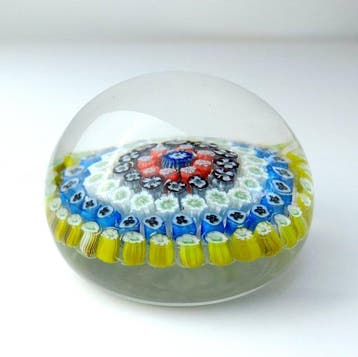 Perthshire Glass Scotland - Presse-papier - Millefiori -