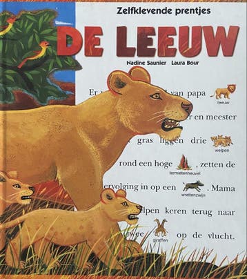 De Leeuw 9782504040928 Nadine Saunier, Boeken, Kinderboeken | Kleuters, Verzenden, Gelezen, Nadine Saunier