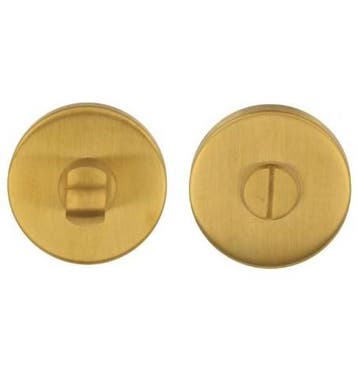ODShop toiletsluiting Modern blind rond PVD mat goud, Verzenden, Nieuw