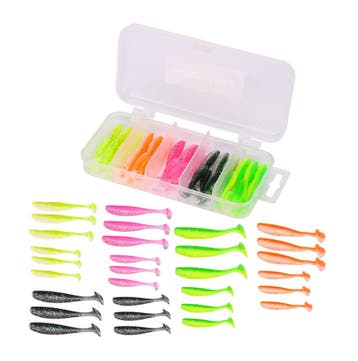 Fish4All Mini Soft Shad Kit 32 & 42mm (30 Stuks), Verzenden, Nieuw, Overige typen