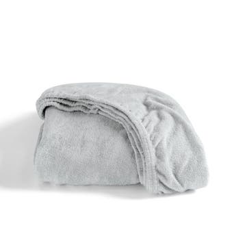Cinderella Hoeslaken badstof light grey, Nieuw