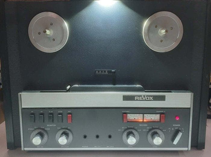 Revox - A77 MKIII - 4-spoor Reel-to-reel deck 26 cm, Audio, Tv en Foto, Radio's