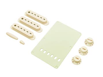 Fender Stratocaster accessoires kit aged white, Verzenden, Nieuw