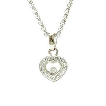 Chopard - Ketting met hanger - 18 karaat Witgoud, Sieraden, Tassen en Uiterlijk, Antieke sieraden