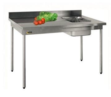 Spoelbak van AISI 304L RVS | Spoelbak Rechts | 3 formaten, Verzenden, Nieuw in verpakking