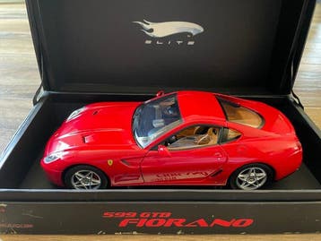 Hot Wheels 1:18 - Modelauto - Ferrari 599 GTB Fiorano Super, Nieuw