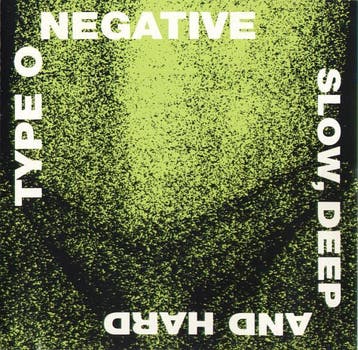 cd - Type O Negative - Slow, Deep And Hard, Verzenden, Zo goed als nieuw
