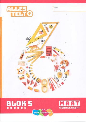 Alles Telt Q Werkschrift Maat blok 5 groep 6 (per stuk), Verzenden, Nieuw