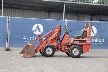 Veiling: Kniklader Weidemann 1030D/P Diesel 16kW 1996, Ophalen, Wiellader of Shovel