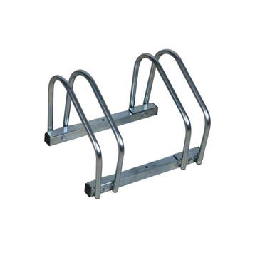 Fietsenrek 400x265x325 mm Dunlop Aluminium voor 2 Fietsen, Verzenden