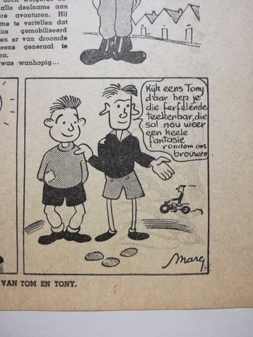 Ons Volkske - 6 deeltjes uit 1945 geîllustreerd door Marc, Nieuw